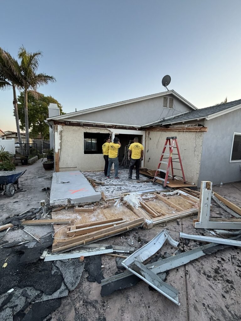 Demolition services san diego by general contractor