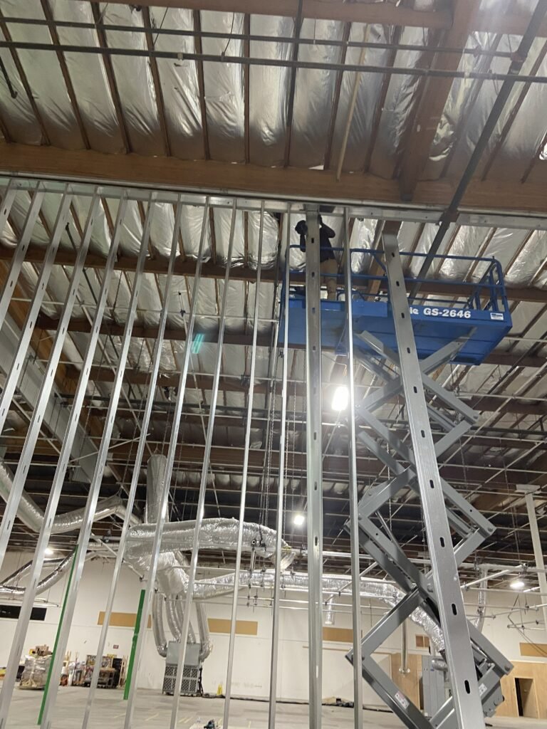 Metal stud framing contractor