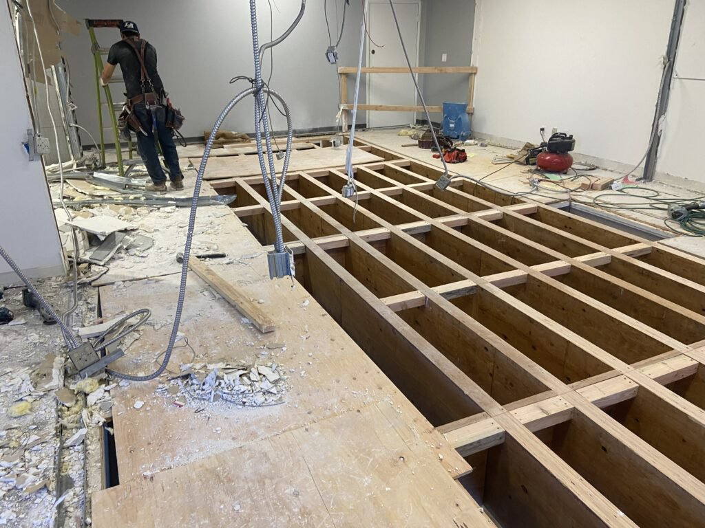 Structural floor repair